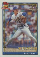 1991 Topps Desert Shield #118 Tom Edens Baseball Card