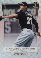 2012 Panini Prizm #57 Giancarlo Stanton Prizm Baseball Card