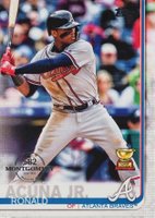 2019 Topps Complete Set #1 Ronald Acuna Jr. 582 Montgomery Club Baseball Card