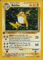1999 Pokemon German TCG Card Set - VCP Price Guide