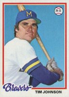 1978 Topps #542 Tim Johnson Baseball Card