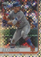 2019 Topps Chrome Update  #52 Pete Alonso X-Fractor Baseball Card