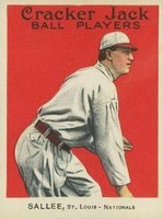 1915 Cracker Jack #123 Slim Sallee Baseball Card