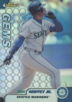 1999 Finest #101 Ken Griffey Jr. Refractor Baseball Card