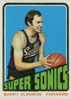 1972 Topps #57 Barry Clemens Basketball Card