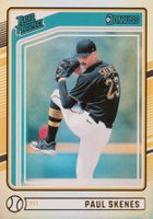 2024 Panini Donruss #131 Paul Skenes Holo Baseball Card