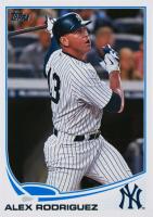 2013 Topps #213 Alex Rodriguez Batting Baseball Card