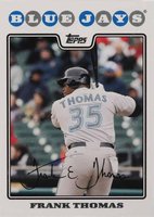 2008 Topps #650 Frank Thomas Baseball Card