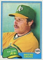 1981 Topps #86 Wayne Gross Baseball Card