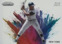 2023 Panini Prizm Color Blast #CB3 Willie Mays Baseball Card