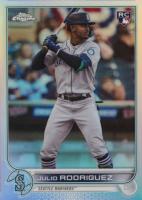 2022 Topps Chrome Sonic #222 Julio Rodriguez SP Baseball Card