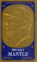 1965 Topps Embossed #11 Mickey Mantle Baseball Card