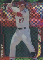 2014 Finest #100 Mike Trout Xfractor Baseball Card