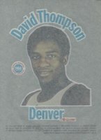1979 Quaker Oats Iron-Ons # David Thompson Basketball Card