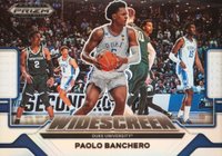 2022 Panini Prizm Draft Picks Widescreen #WSPB Paolo Banchero Silver Prizm Basketball Card