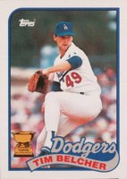 1989 Topps #456 Tim Belcher Baseball Card