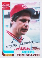 1982 Coca-Cola Reds #19 Tom Seaver Baseball Card