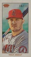 2020 Topps 206 # Mike Trout American Beauty Baseball Card