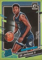 2023 Panini Donruss Optic #228 G.G. Jackson Lime Green Basketball Card