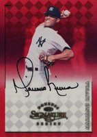 1998 Donruss Signature # Mariano Rivera Autograph Baseball Card