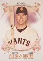 2021 Topps Allen & Ginter #13 Buster Posey Baseball Card