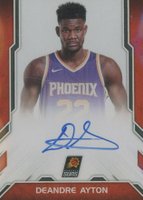 2018 Panini Donruss Next Day Autographs #6 DeAndre Ayton Basketball Card