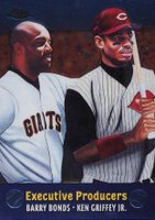 2000 Topps Chrome Combos #TC8 Barry Bonds/Ken Griffey Jr. Baseball Card