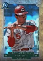 2016 Bowman Draft MLB Draft History #JB Johnny Bench Baseball Card