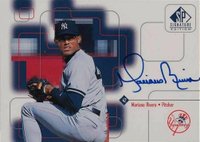 1999 SP Signature Autographs #MRi Mariano Rivera Baseball Card