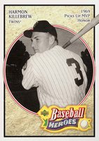 2005 Upper Deck Baseball Heroes #33 Harmon Killebrew Baseball Card