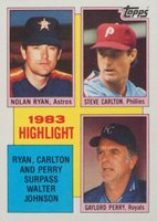 1984 Topps #4 1983 Highlight 1983 Highlight Baseball Card