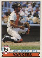 1979 Topps #114 Cliff Johnson Baseball Card