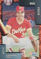 1992 Fleer Procards #723 Mike Piazza Albuquerque Dukes Baseball Card