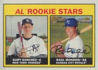 2016 Topps Heritage #177 Gary Sanchez/Raul Mondesi Correct Baseball Card