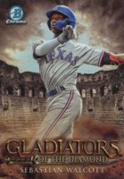 2024 Bowman Gladiators of the Diamond #GOTD18 Sebastian Walcott Baseball Card