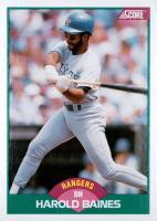1989 Score Traded #62T Harold Baines Baseball Card