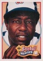 1991 Upper Deck Heroes Hank Aaron #26 Hank Aaron 1982-Hall of Fame Baseball Card
