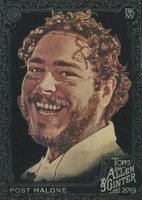 2019 Topps Allen & Ginter X #176 Post Malone Baseball Card