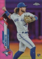2020 Topps Chrome #150 Bo Bichette Pink Refractor Baseball Card