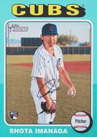 2024 Topps Heritage #564 Shota Imanaga Aqua Border Baseball Card