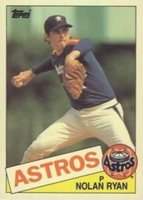 1985 Topps Tiffany #760 Nolan Ryan Baseball Card