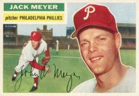 1956 Topps #269 Jack Meyer Baseball Card