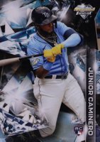 2024 Topps Finest Diamond Finest #DF19 Junior Caminero Baseball Card