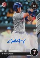 2021 Bowman Next Baseball America's Top 100 Prospects Autograph #BA41A Josh Jung Baseball Card