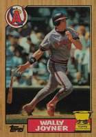 1987 Topps #80 Wally Joyner Baseball Card