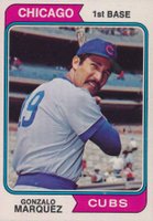 1974 Topps #422 Gonzalo Marquez Baseball Card