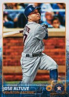 2015 Topps #620 Jose Altuve Baseball Card