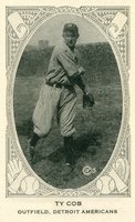 1922 Strip Card # Ty Cob Correct spell Cobb Baseball Card