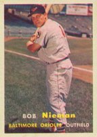 1957 Topps #14 Bob Nieman Baseball Card
