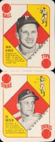 1951 Topps Red Backs #15/35 Kiner/Rosen Panel Baseball Card
